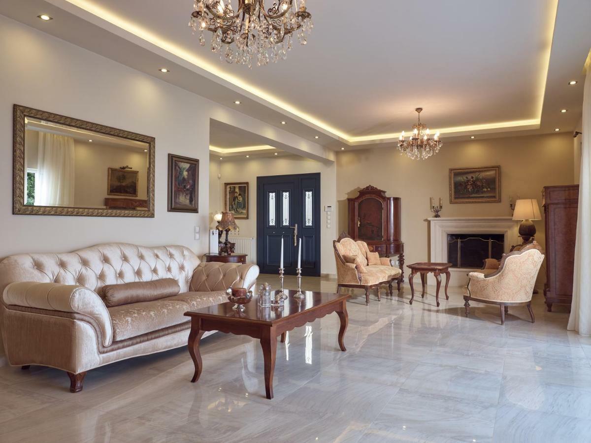Golden July Luxury Villa Akrotiri  Exterior photo